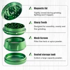 Grinders Smoking Cheap Wholesale 2 3 4 Pieces Aluminum Metal DIY Custom Logo Tobacco Spice Herb Grinder