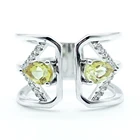 Made Ring Ring Men 925 Men Made Geometric Ice Diamond Ring Custom Design Silver Ring 925