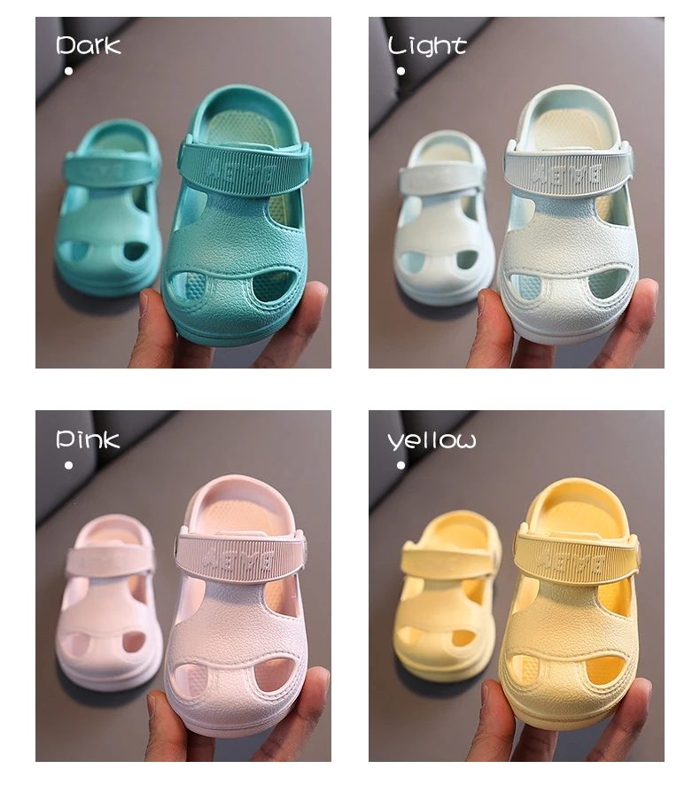 2022 Latest Sandals Design Summer Lightweight Toddler Kids Beach Flat Sandals Slippers Children's Baby Kids Sandals Shoes