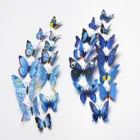 Wall Stickers Pvc Stickerdecorativepvc Butterflies 3d Wall Stickers Art PVC Removable Wall Decor Stickers