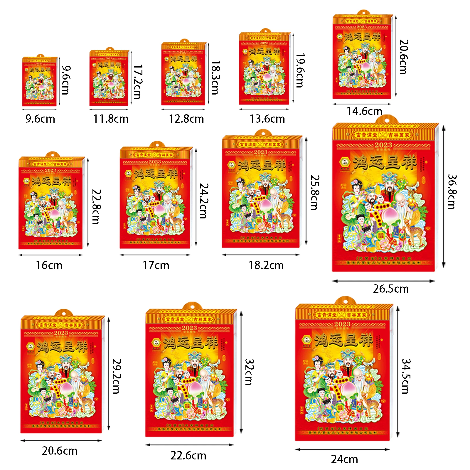 Chinese Calendars 2025 New Year Daily Zodiac Wall Calendars For Lunar