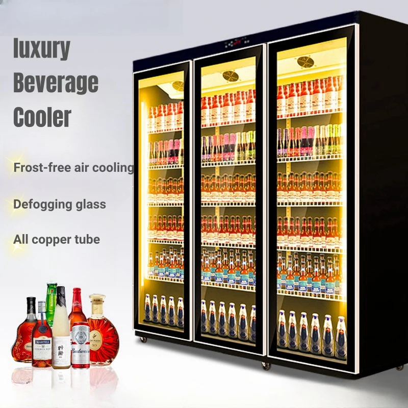 Screen Beverage Viewing Refrigerator, LED, 220V-240V, R290 - detail 4