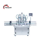 Filling HYGY-4 Heads Auto Glass Bottle Wine Bottling Equipment Line Oil Filling Machine