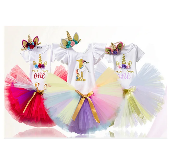 unicorn birthday girl outfit