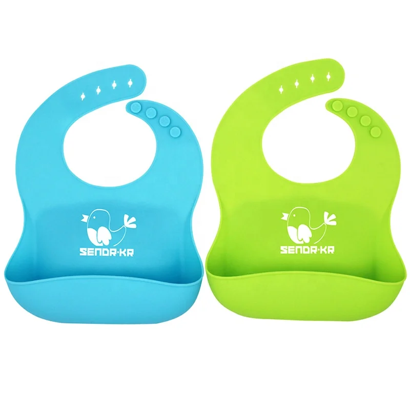 Custom Silicone Baby Bib  baby supplies ODM OEM Waterproof  Baby Bibs