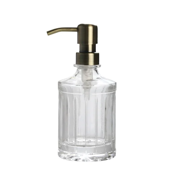 Free sample Large capacity High quality and multi-function bubble glass bottle for cosmetic shampoo facial cleaner ect