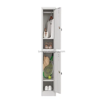 Metal Storage Locker Changing Room Locker Cabinet Single 2 Door Steel Locker