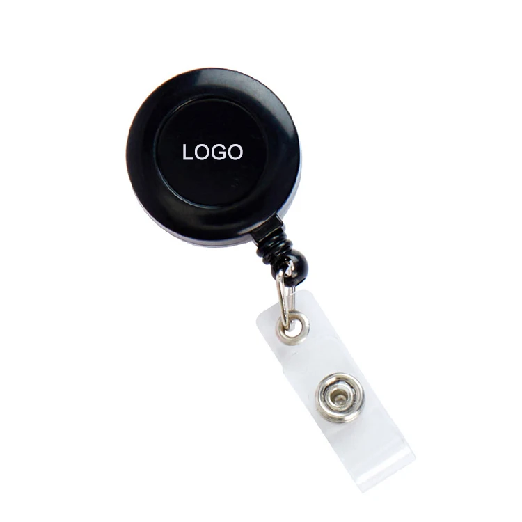 Lot of 100 ID Badge Holder Reel Retractable Key Clip Wholesale Price USA Seller 