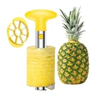 Slicer Knife 3 In 1 Stainless Steel Fruit Pineapple Peeler Corer Slicer Fruit Knife Cutter Stem Remover Kitchen Tools
