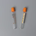 Orange Cap Orange CE/ISO Approved Clot Activator Vacuum Blood Tube Orange Cap