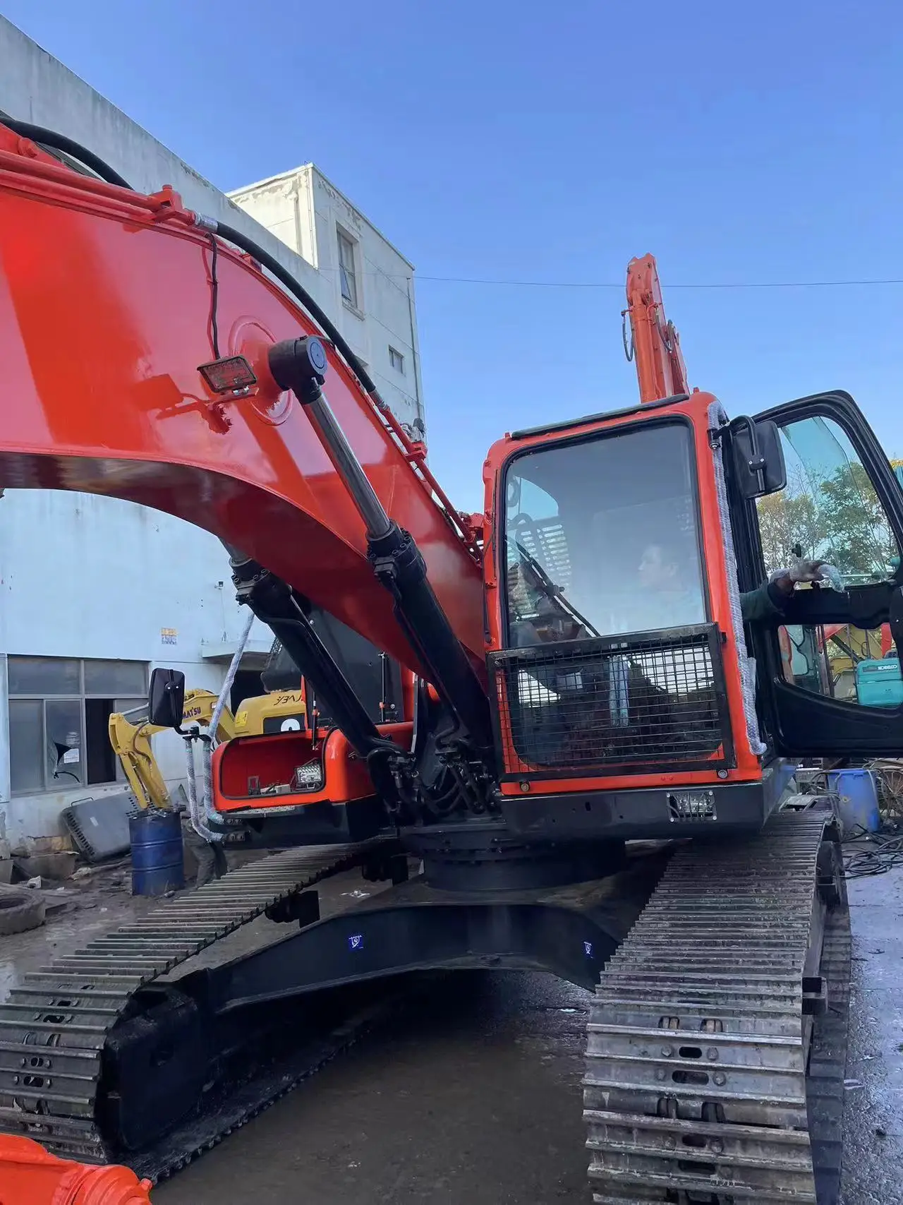 Large Used 22 Ton Doosan Dx225lc Crawler Hydraulic Construction