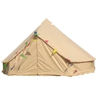 Family Luxury Glamping Family 4 Person 5 Person Waterproof Outdoor Camping Tents