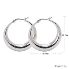 Gold Earrings Environmental Friendly Gold Plated Stainless Steel Custom Big Hoop Earrings