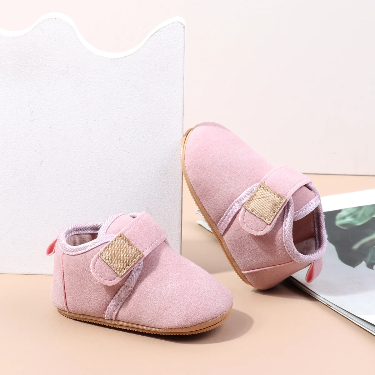 Soft PU Anti-Slip TPR Sole Hand-Sewed Pre-Walking Flat Spring/Autumn Shoes Light Breathable 2025 High Quality Baby Sneaker supplier