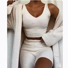 Pajamas Pyjamas Pajamas Night Pyjamas Midi Women's Sleepwear Pajamas Set Homewear