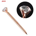 Ball Pen Ballpoint Promotional Pen Metal Ball Pen Custom Ballpoint Pens With Big Crystal Diamond