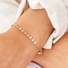 New Arrival Stainless Steel Wafer Shiny Sequins Discs Bracelet For Women