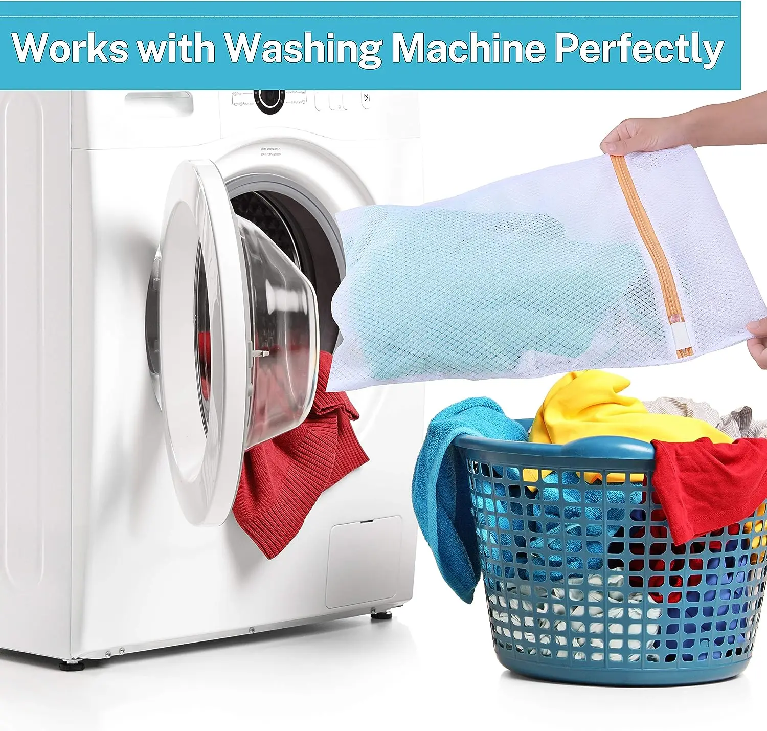 Nylon Durable Wash Bag Laundry Bra Lingerie Mesh Washing Machine