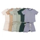Pieces Boys Boys Sets New Fashion Design Baby Clothing Sets 2 Pieces Solid Color Boys Outfit