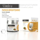 Skins Day Night Private Label OEM Papaya Brightening Whitening Face Cream Face Facial Cream For All Kind Skins