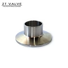 Union PTFE Gasket Set SS304 316L Weld Ferrule Pipe Fitting Union 6" Tri Clamp Stainless Steel Sanitary Pipe Fitting