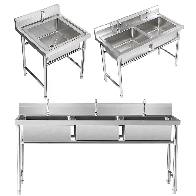 Wholesale Commercial Kitchen Restaurant Sink Commercial Stainless Steel