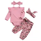 Baby Clothes Baby Clothes Baby Girl Clothes Newborn Infant Baby Outfit Sets Long Sleeve Tops Pants Clothes Set