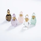 Natural Pendant Healing Pendant Unisex Natural Diffuser Crystal Healing Gemstones Perfume Bottle Charm Pendant