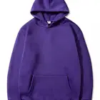Wholesale Cotton Blank Hoodies Custom Logo Print Fleece Fashion Casual Sweatshirt Pullover Hoodies