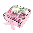 Wedding Gift Customized Design Wedding Paper Cardboard Folding Magnetic Closure Gift Box