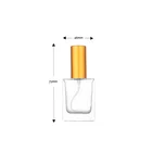 Spray Bottles Custom Square Atomizer Spray Empty Perfume Bottles 30 Ml Glass Spray