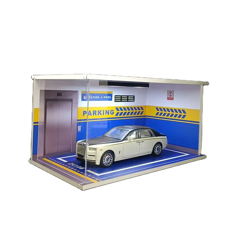 pvc toy car garage