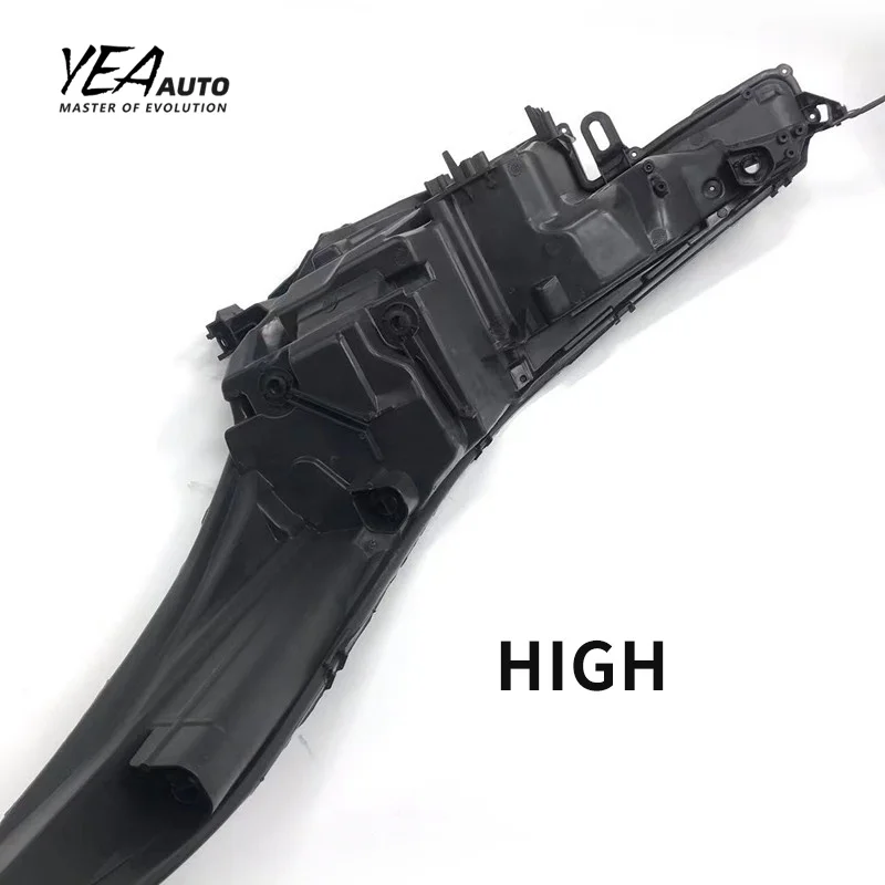 product yea auto car headlight housing high low version black back base for toyota chr c hr head light housing headlamp 2018 2019 2020579-7
