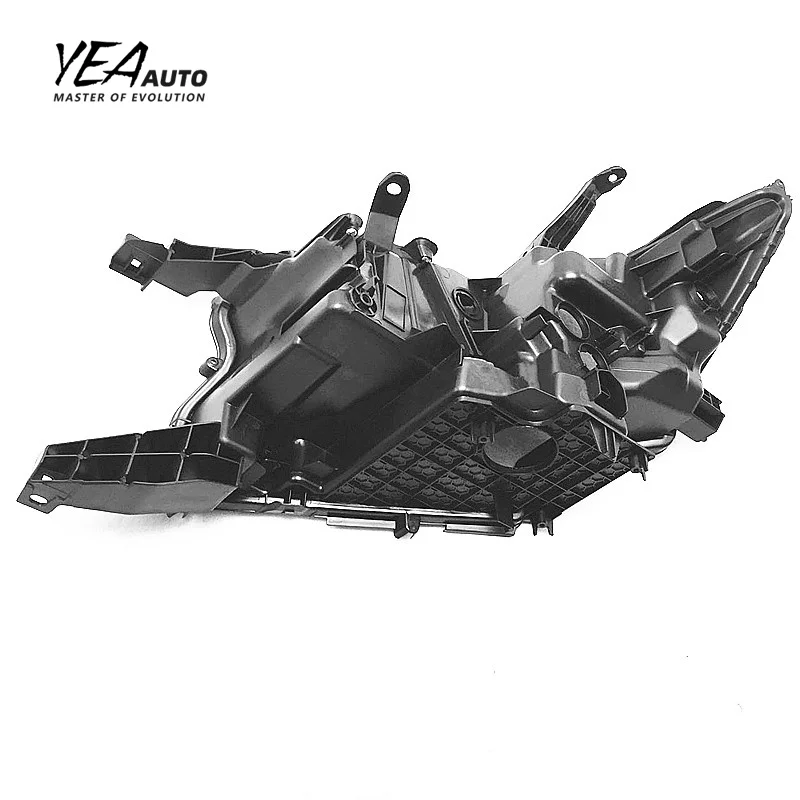 product yea auto car headlight housing black back base for toyota land cruiser prado head light housing headlamp 2017 2018 2019-5
