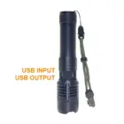 Aluminium Led Flashlight Wholesale 1400 Lumen 20W LED Li-ion Battery Zoomable Aluminium Rechargeable Led Flashlight