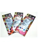 Ziplock Bag Packaging Mario Carts Cartridge Packaging Bag Hologram Foil Mario Carts Ziplock Mylar Bag