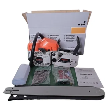 Powerful 58cc Petrol Chainsaw 5800 Gas Chainsaw for Forest With Spare Parts