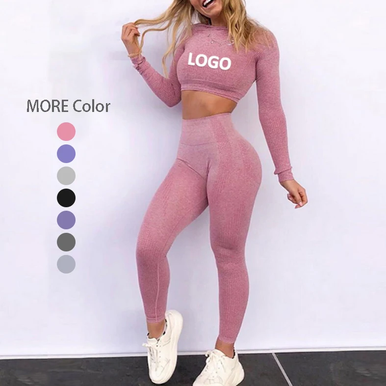 Seamless Yoga Suit 2 Piece Sports 