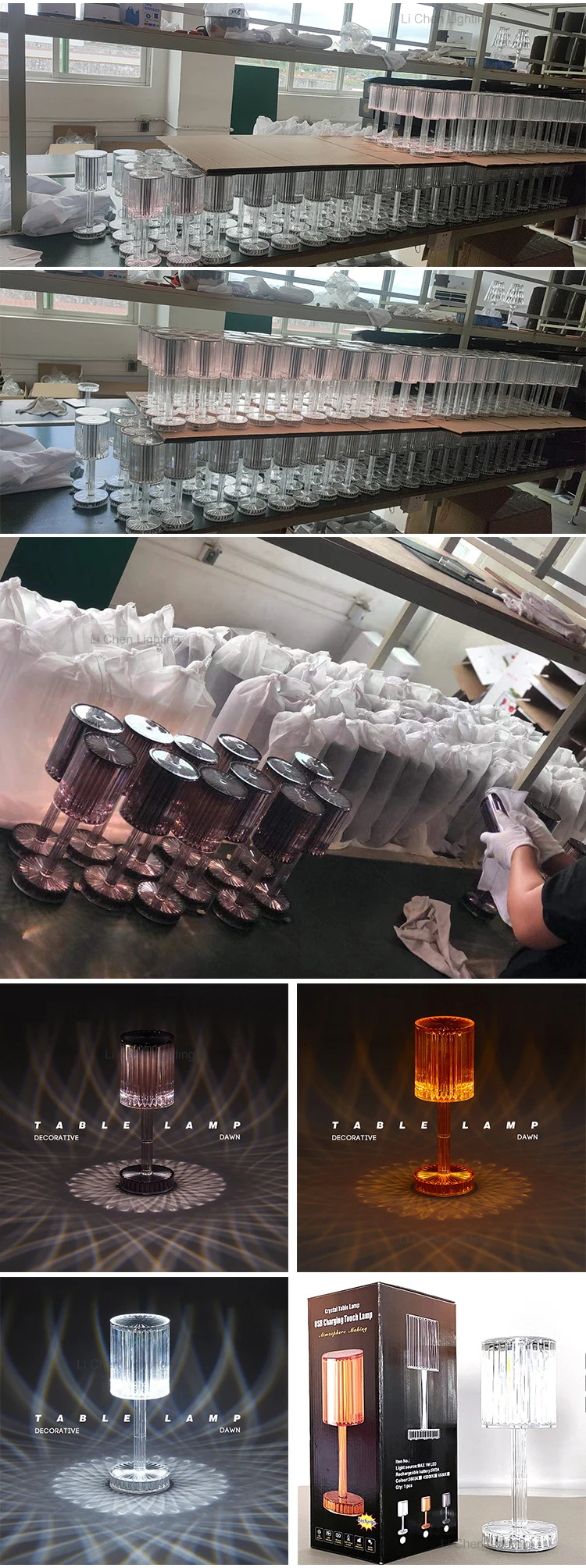 tb5028 wholesale home hotel camping table dining decoration touch switch rgb modern led table lamp-1