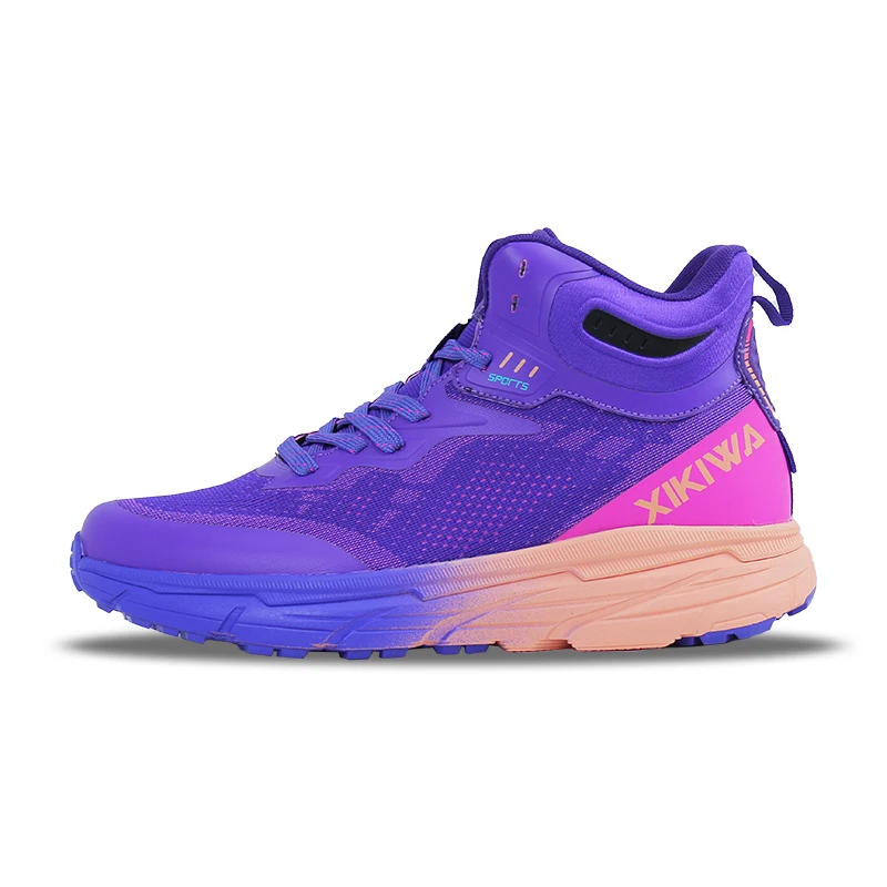 Free Design Brand Custom OEM ODM High Cut Casual Sport Breathable Outdoor Hiking Trail Trainer Tenis Running Shoes Men
