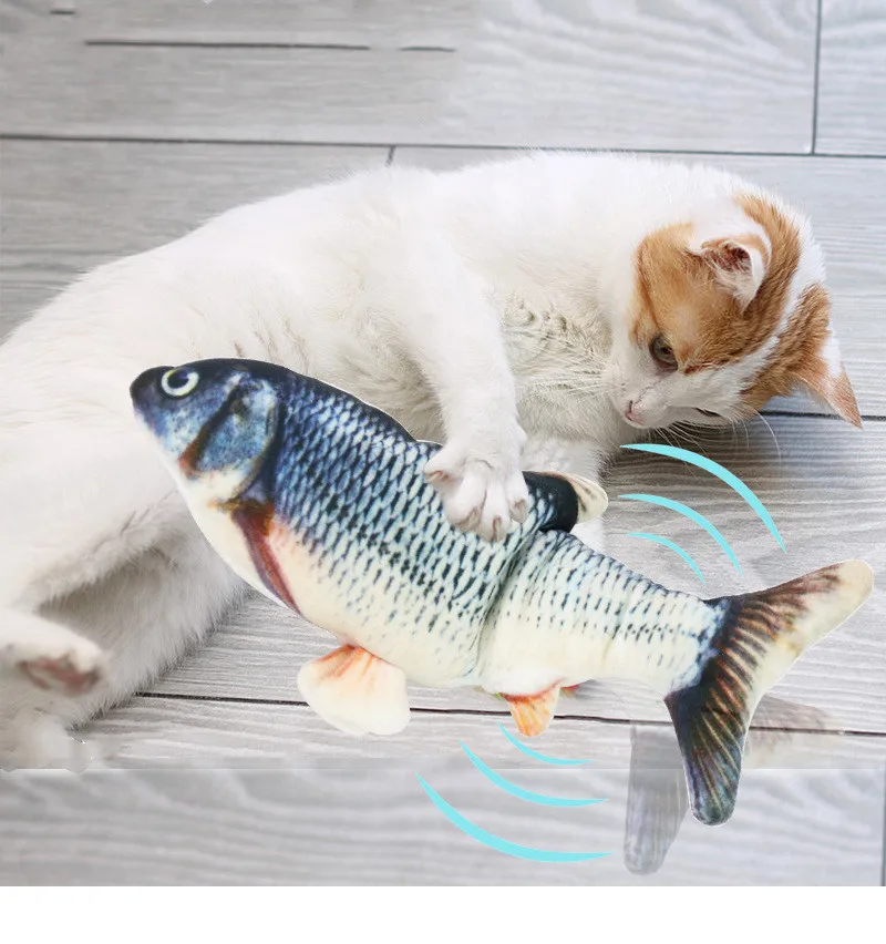 flopping fish toy for cats