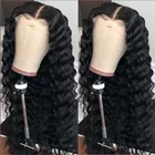 Wholesale Deep Wave HD Full Lace Wigs Human Hair Lace Front Peruvian Virgin Hair 360 Lace Front Wigs For Black Women