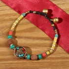 18.5cm Wholesale Custom Thai Ethnic Style Nepalese Bracelet Imported Irregular Afghan Stone Beaded Bracelet