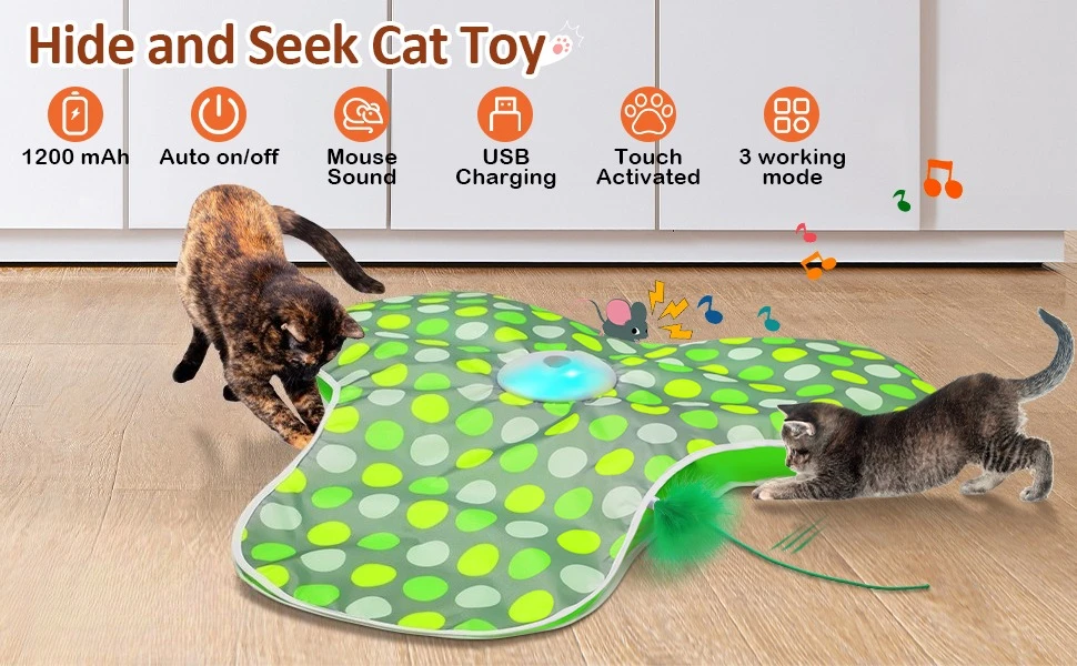 interactive cat toys for indoor cats