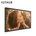 Inch Led Tv IOTHUB 32 Inch Wall-mounted Digital Flat LCD LED Panel Smart TV For Hotel And Advertising