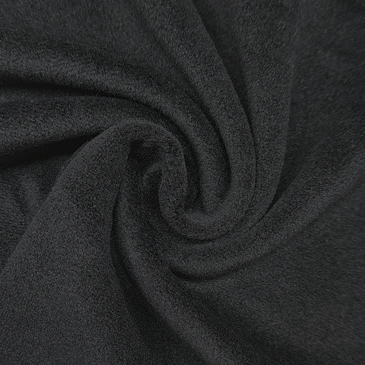 Super Soft Velvet Fabric 95% Polyester 5%Spandex Material Polar Fleece Fabric for Women Clothing supplier