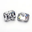 Emerald Emerald D Color Moissanite Diamond