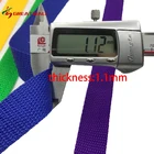 Strap Webbing Stock 20mm 25mm 32mm 38mm 50mm Colored Custom Polypropylene PP Webbing Strap Bags