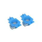 Factory Price Hot Selling Blue Plastic Wing Channel Nut
