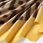 Scarf Scarf A018-Big Brand Cashmere-like Medium-thin Yellow Shawl Scarf